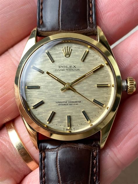 rolex oyster perpetual 1962.